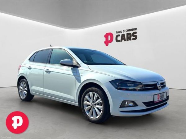 Volkswagen Polo Hatchback, Petrol, 2019, White