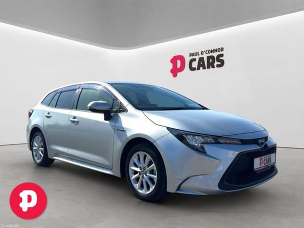 Toyota Corolla Estate, Petrol Hybrid, 2020, Silver