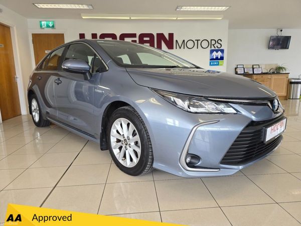 Toyota Corolla Saloon, Petrol Hybrid, 2020, Grey