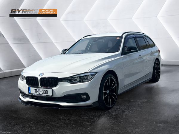 BMW 3-Series Estate, Diesel, 2017, White