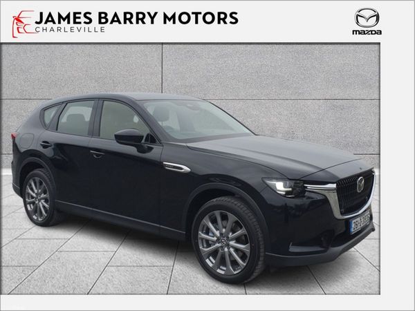 Mazda CX-60 SUV, Petrol Plug-in Hybrid, 2026, Black