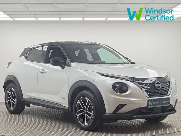 Nissan Juke SUV, Petrol Hybrid, 2025, White