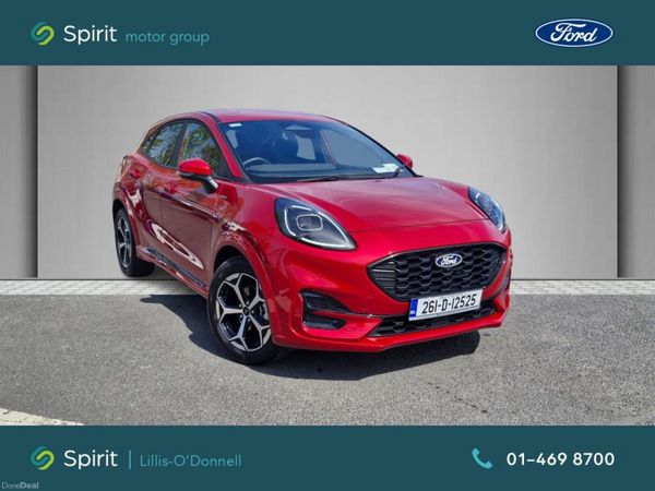 Ford Puma MPV, Petrol, 2026, Red
