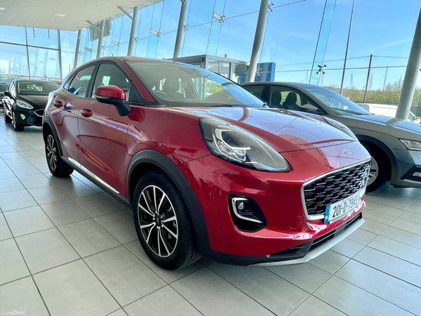 Ford Puma MPV, Petrol Hybrid, 2020, Red