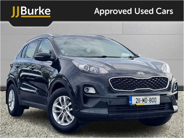 Kia Sportage SUV, Diesel Hybrid, 2021, Black