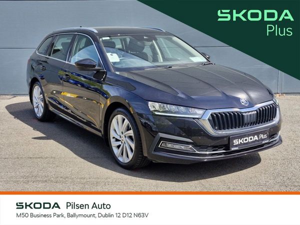 Skoda Octavia Estate, Petrol, 2023, Black