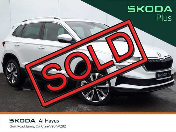 Skoda Karoq SUV, Diesel, 2024, White