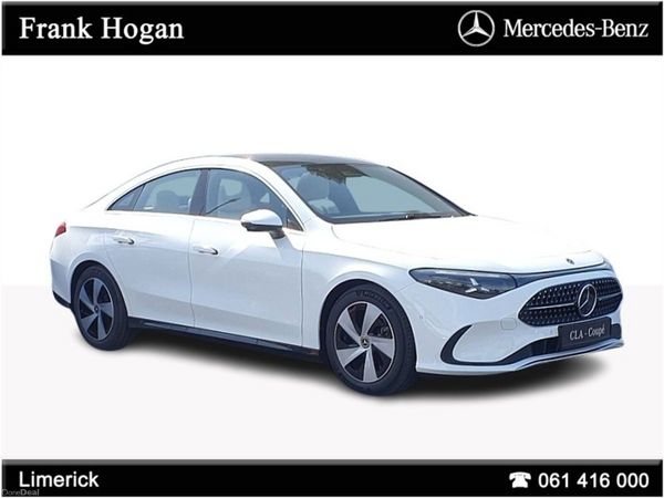 Mercedes-Benz CLA Coupe, Petrol Hybrid, 2026, White