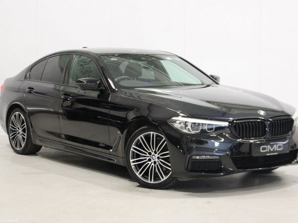 BMW 5-Series Saloon, Petrol Plug-in Hybrid, 2020, Black
