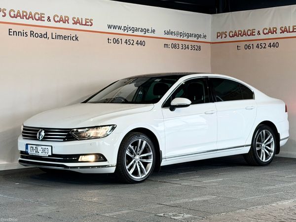 Volkswagen Passat Saloon, Diesel, 2017, White