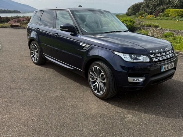 Land Rover Range Rover Sport SUV, Diesel, 2016, Blue