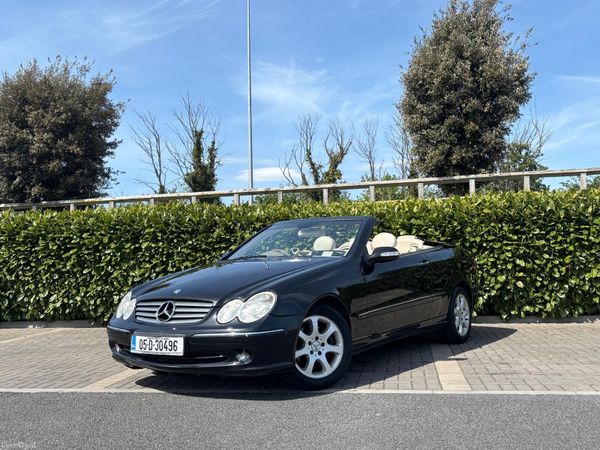 Mercedes-Benz CLK Convertible, Petrol, 2005, Black