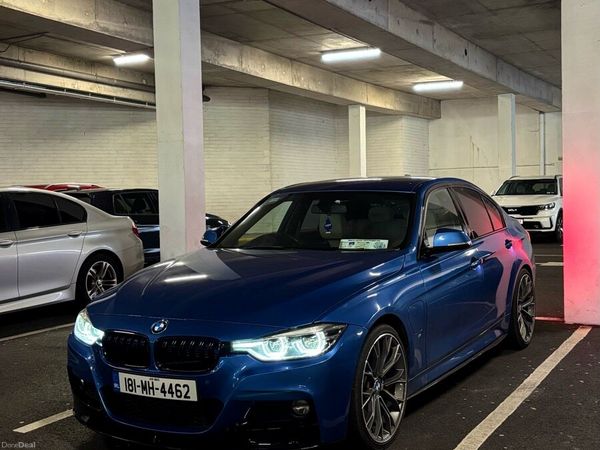 BMW 3-Series Saloon, Petrol Plug-in Hybrid, 2018, Blue