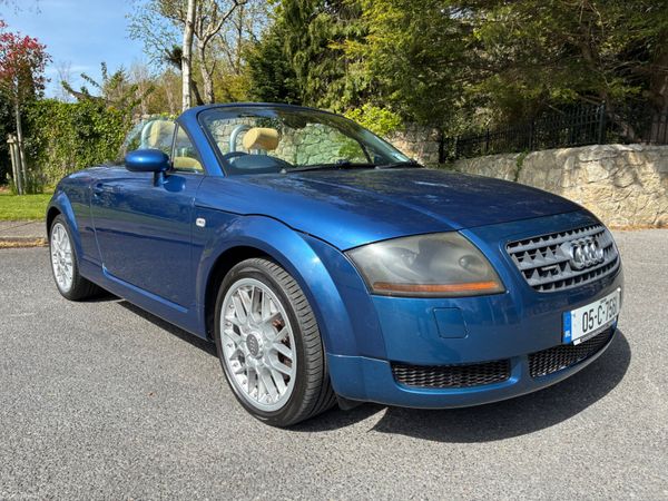 Audi TT Convertible, Petrol, 2005, Blue