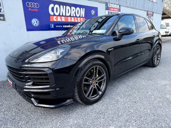 Porsche Cayenne SUV, Petrol Plug-in Hybrid, 2020, Black