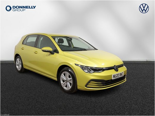 Volkswagen Golf Hatchback, Petrol, 2020, Yellow