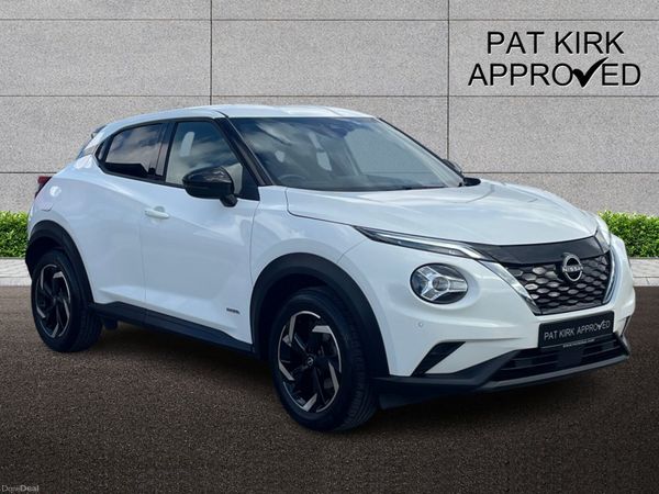 Nissan Juke Hatchback, Petrol Hybrid, 2023, White