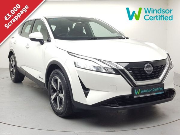 Nissan Qashqai MPV, Petrol, 2023, White