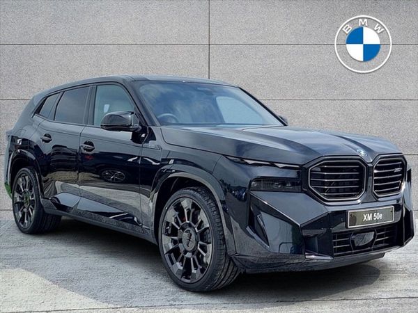 BMW XM SUV, Petrol Plug-in Hybrid, 2026, Black