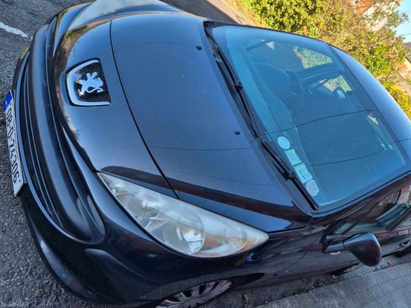 Peugeot 207 Hatchback, Petrol, 2008, Black