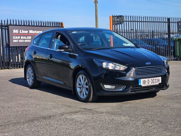 Ford Focus Hatchback, Diesel, 2018, Black