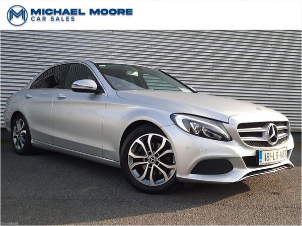 Mercedes-Benz C-Class Saloon, Diesel, 2018, Silver