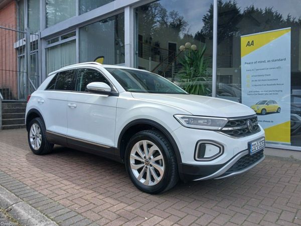 Volkswagen T-Roc SUV, Petrol, 2023, White