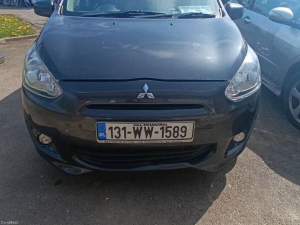 Mitsubishi Mirage Hatchback, Petrol, 2013, Grey