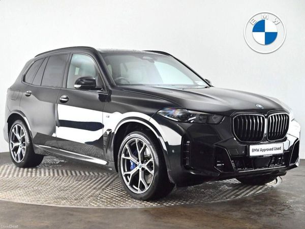 BMW X5 SUV, Petrol Plug-in Hybrid, 2025, Black