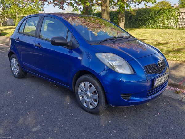 Toyota Yaris Hatchback, Petrol, 2007, Blue