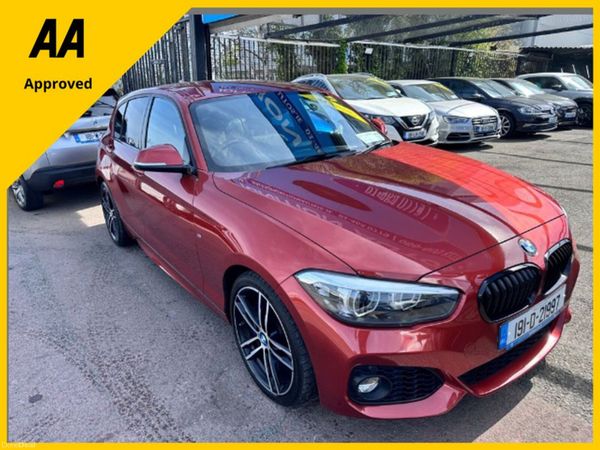 BMW 1-Series Hatchback, Petrol, 2019, Orange
