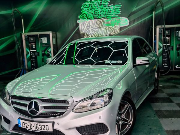 Mercedes-Benz E-Class Saloon, Diesel Hybrid, 2013, Silver