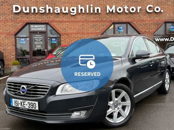 Volvo S80 Saloon, Diesel, 2015, Grey