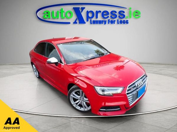 Audi S3 Saloon, Petrol, 2017, Red