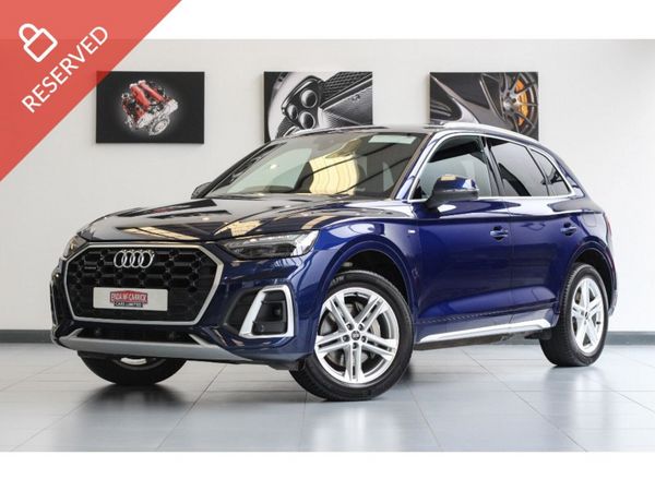 Audi Q5 Estate, Petrol Plug-in Hybrid, 2023, Blue