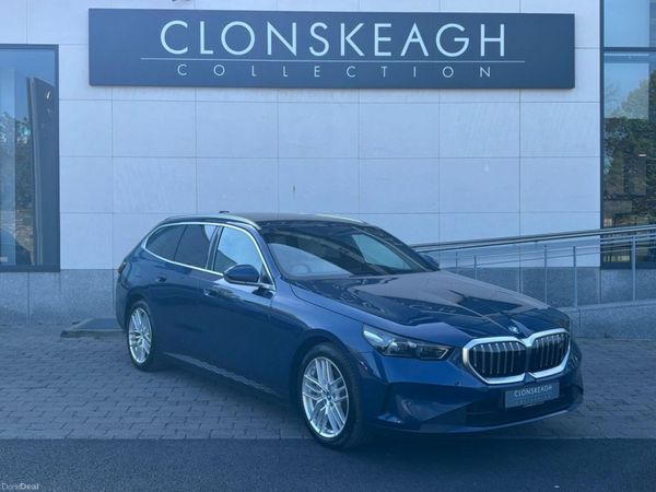 BMW i5 Estate, Electric, 2024, Blue