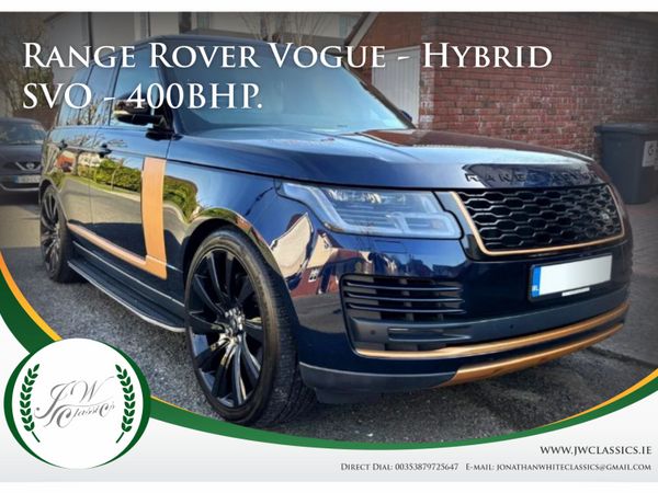Land Rover Range Rover SUV, Petrol Plug-in Hybrid, 2020, Blue