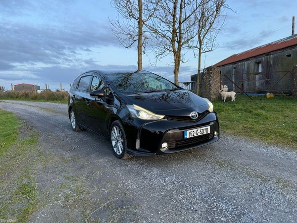 Toyota Prius MPV, Petrol Hybrid, 2015, Black