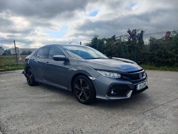 Honda Civic Hatchback, Petrol, 2017, Grey