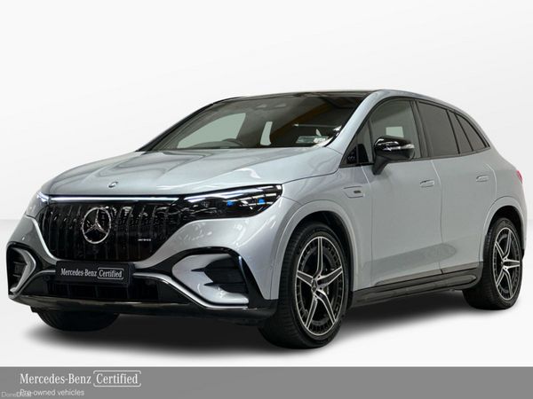 Mercedes-Benz EQE SUV, Electric, 2025, Silver