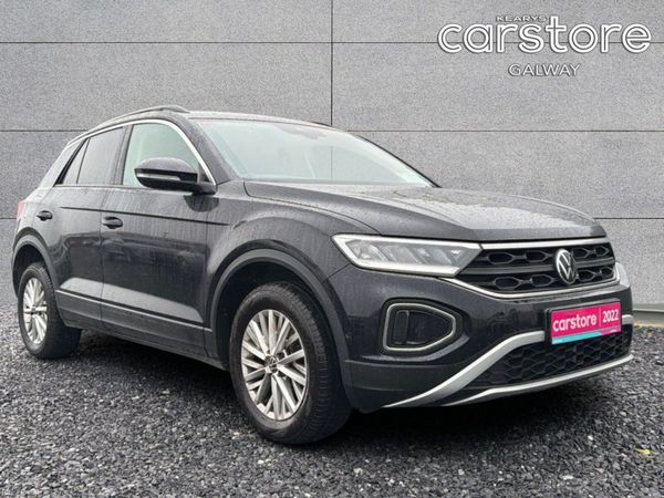 Volkswagen T-Roc SUV, Petrol, 2022, Black