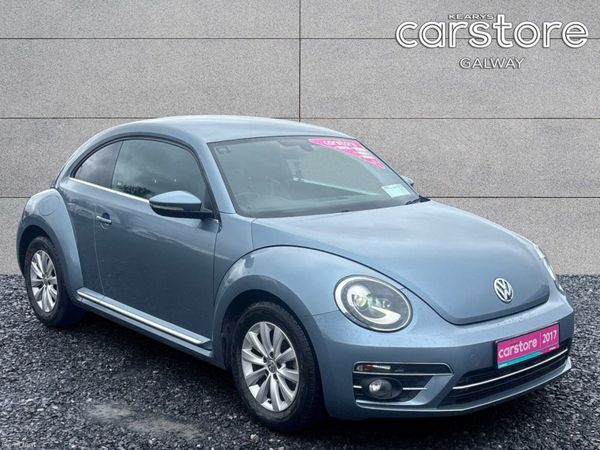 Volkswagen Beetle Hatchback, Petrol, 2017, Blue