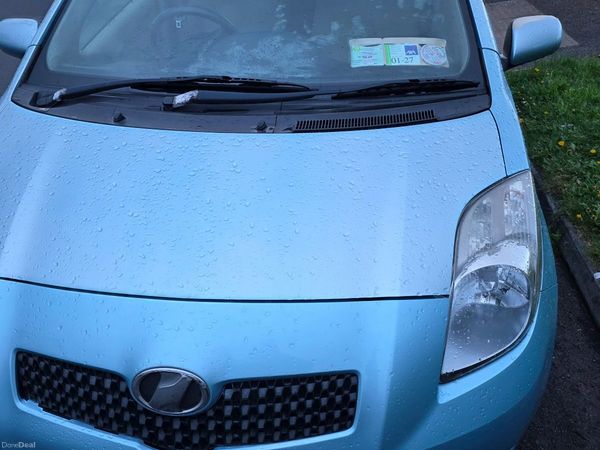 Toyota Vitz Hatchback, Petrol, 2007, Blue