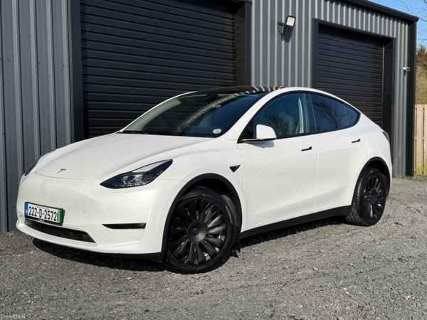 Tesla Model Y SUV, Electric, 2022, White
