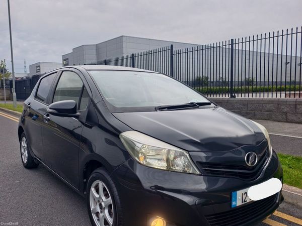 Toyota Vitz Hatchback, Petrol, 2012, Black