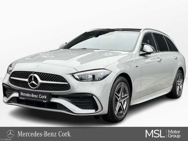 Mercedes-Benz C-Class Estate, Petrol Hybrid, 2025, Grey