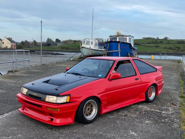 Toyota Levin Coupe, Petrol, 1985, Red