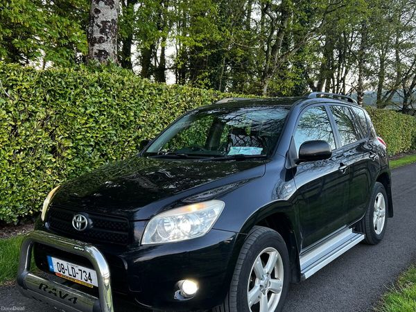 Toyota RAV4 SUV, Diesel, 2008, Black
