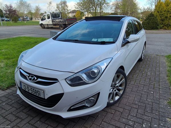 Hyundai i40 Estate, Diesel, 2012, White