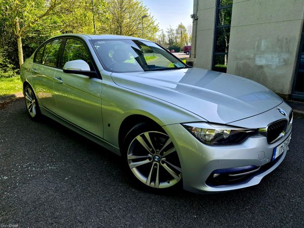 BMW 3-Series Saloon, Petrol Plug-in Hybrid, 2017, Grey